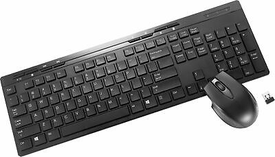 Best Buy essentials- Wireless Keyboard and Mouse Bundle with USB Reciever -...