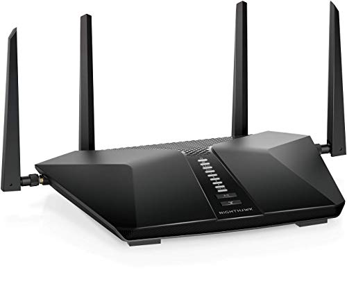 NETGEAR Nighthawk 6-Stream AX5400 WiFi 6 Router (RAX50) - AX5400 Dual Band Wireless Speed (Up to 5.4 Gbps) | 2,500 sq. ft. Coverage