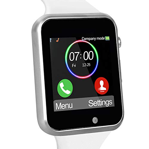 Funntech Smart Watch with Unlocked 2G GSM Phone Call Activity Tracker Fitness Tracker Pedometer Sleep Monitor A1